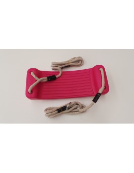 Blow Moulded Swing Seat PINK With  Ropes